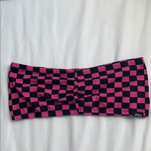 Vans checkered bra